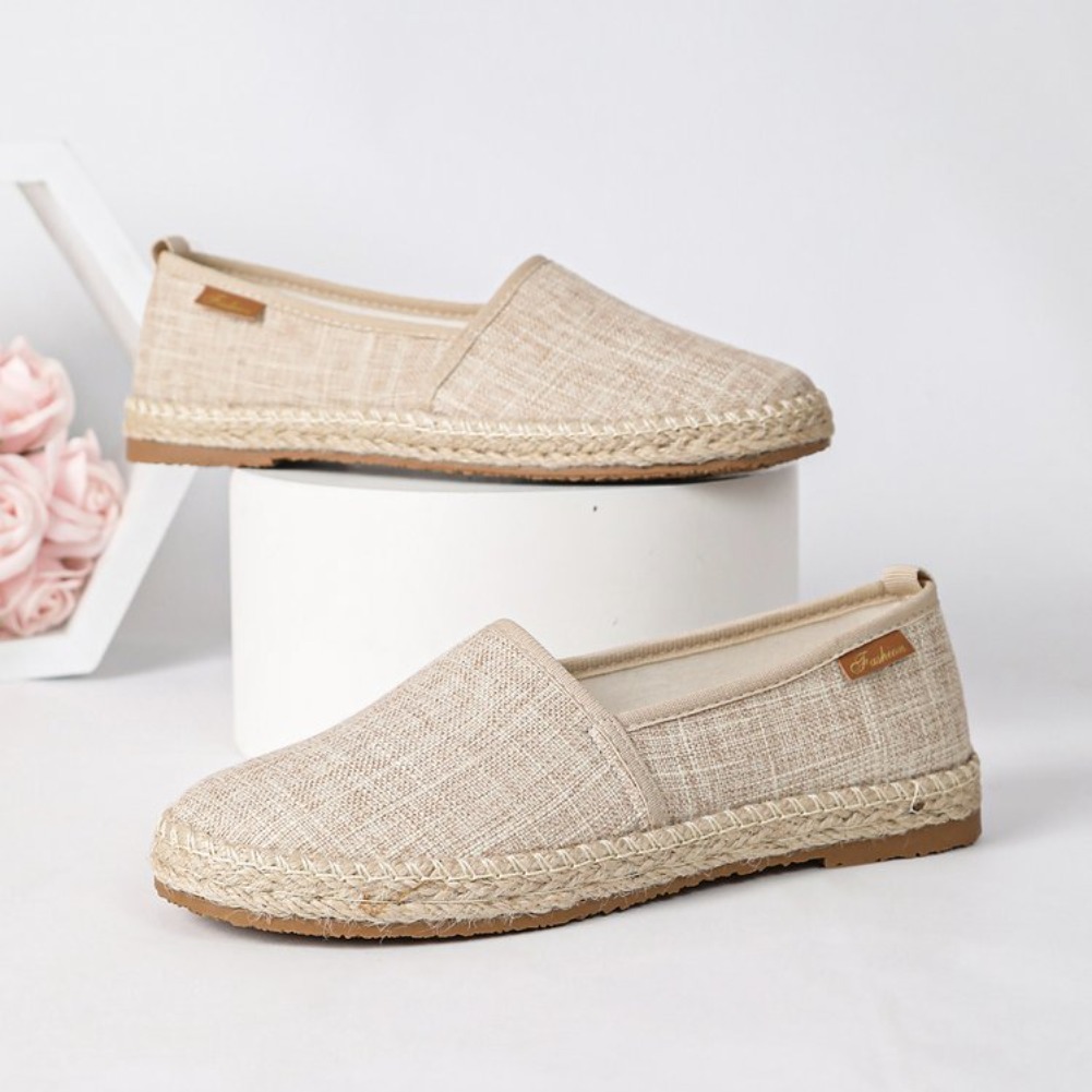 Espadrille Slip On - 2026 Yaz Rahat Kanvas Düz Ayakkabılar