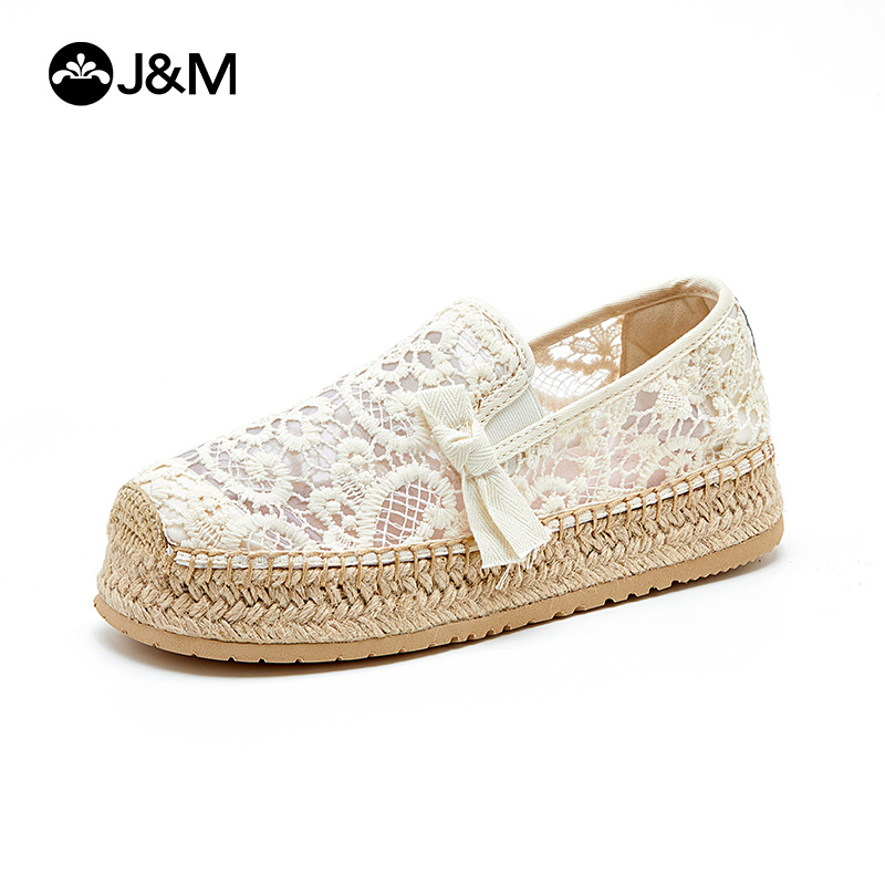 Espadrille Slip On - Joy & Mario platformu kadın loafer'lar