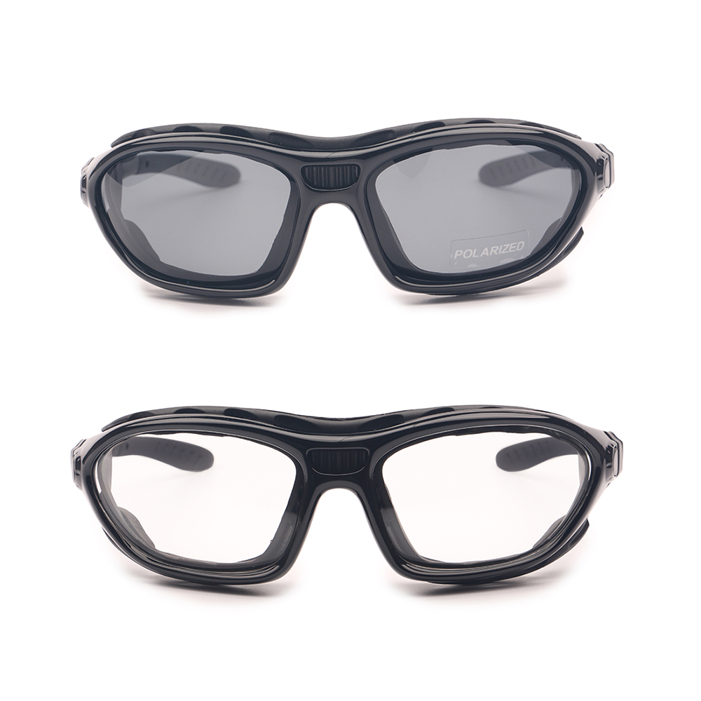 Sunglass Retainer Cord - Motosiklet gözlüğü polarize şeffaf 2 çift