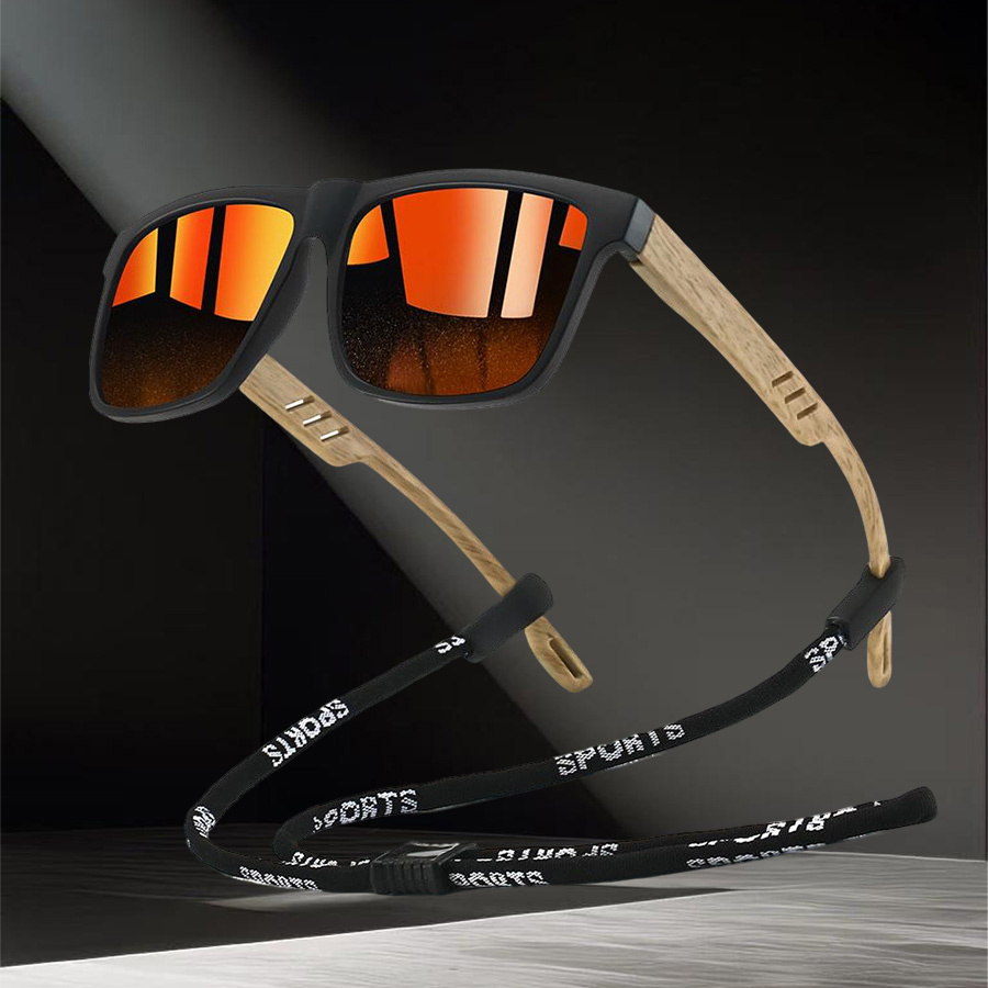 Sunglass Retainer Cord - Moda Kare Güneş Gözlüğü Zincir Detaylı