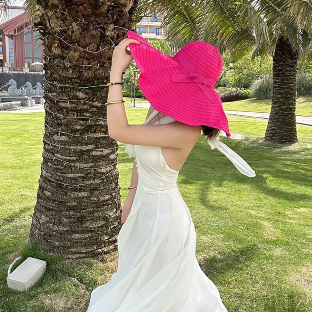 Packable Hat Nylon - Katlanabilir Fiyonklu Kendin Yap Şekillendirilebilir Geniş