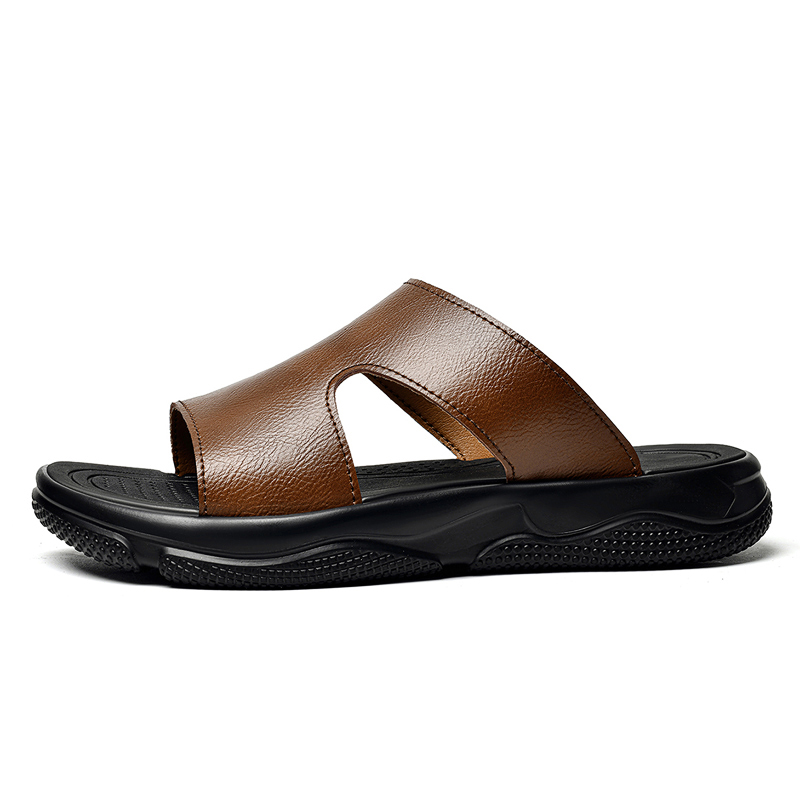 Erkek Deri Slayt Sandalet Kaym - Flip Flop Leather Men incelemesi ve fiyatı