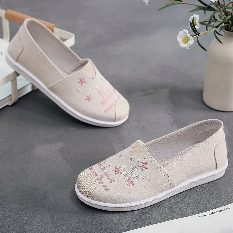 Kawaii Yuvarlak Burunlu Seviml - Espadrille Slip On incelemesi ve fiyatı