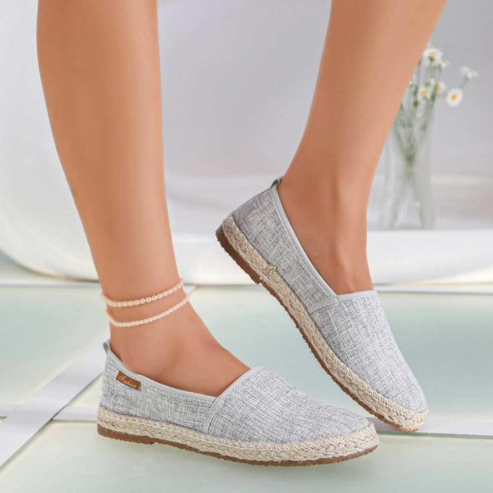 2026 Yaz Rahat Kanvas Düz Ayak - Espadrille Slip On incelemesi ve fiyatı