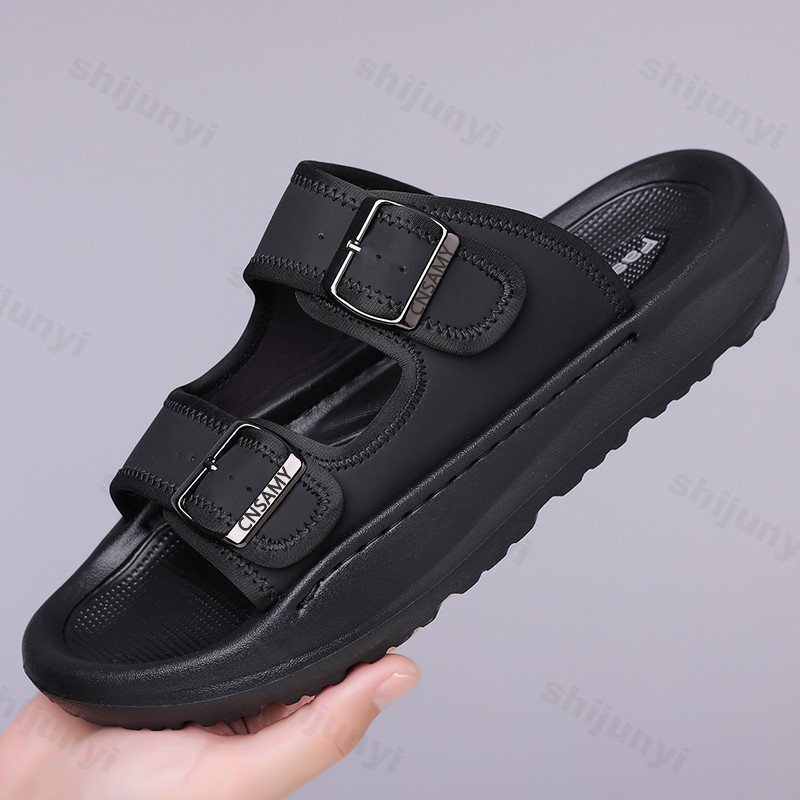 Erkek Terlik 2025, Yaz Nefes A - Flip Flop Leather Men incelemesi ve fiyatı
