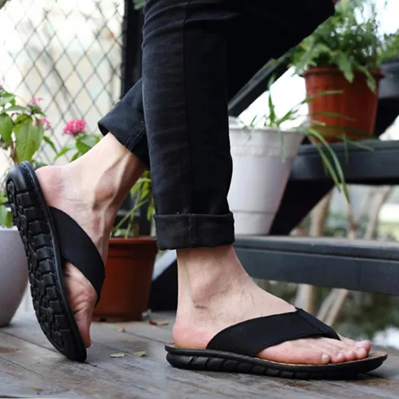Yazlık Ayakkabı Erkek Terlik H - Flip Flop Leather Men incelemesi ve fiyatı