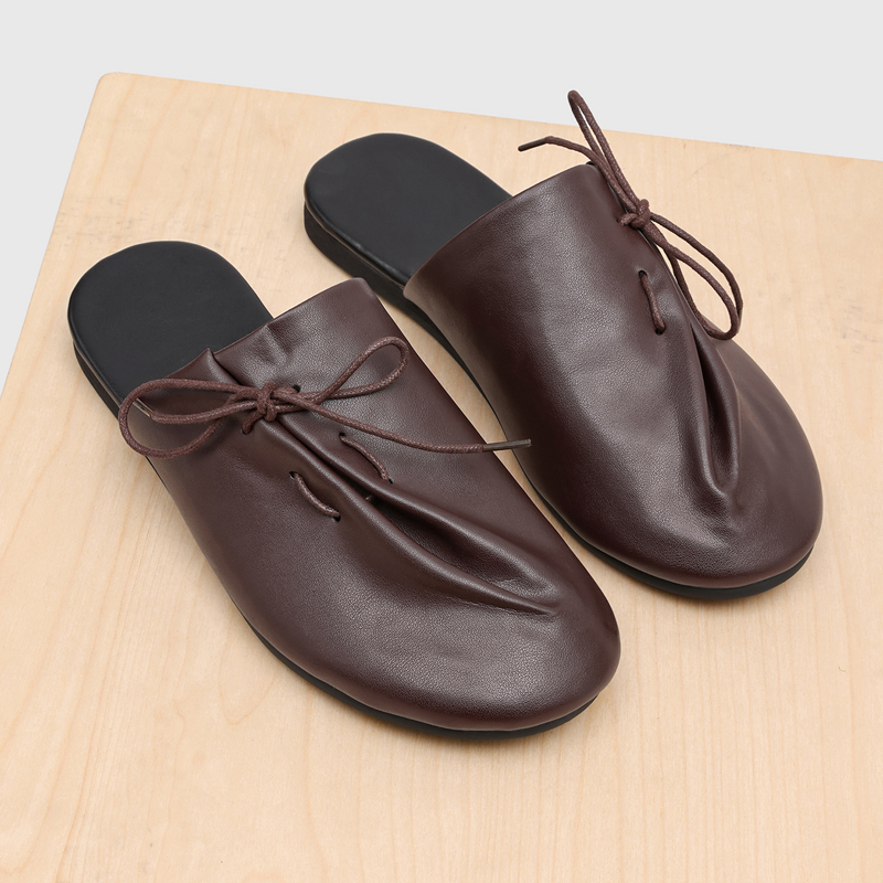 Yeni Modaya Uygun Rahat Tembel - Flip Flop Leather Men incelemesi ve fiyatı