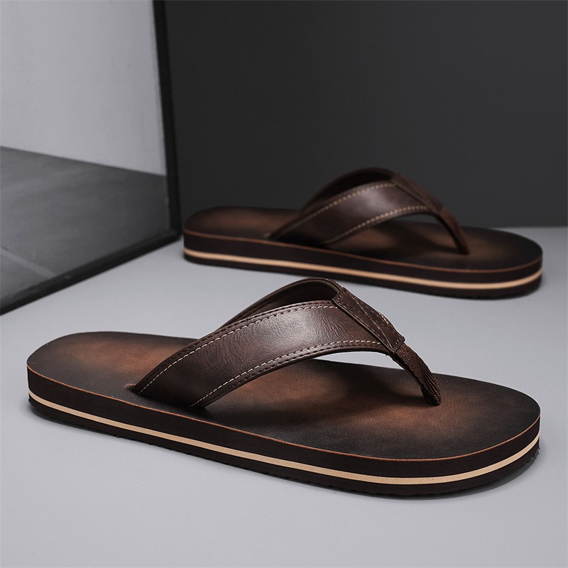 Erkek Vintage Yıkanmış Suni De - Flip Flop Leather Men incelemesi ve fiyatı
