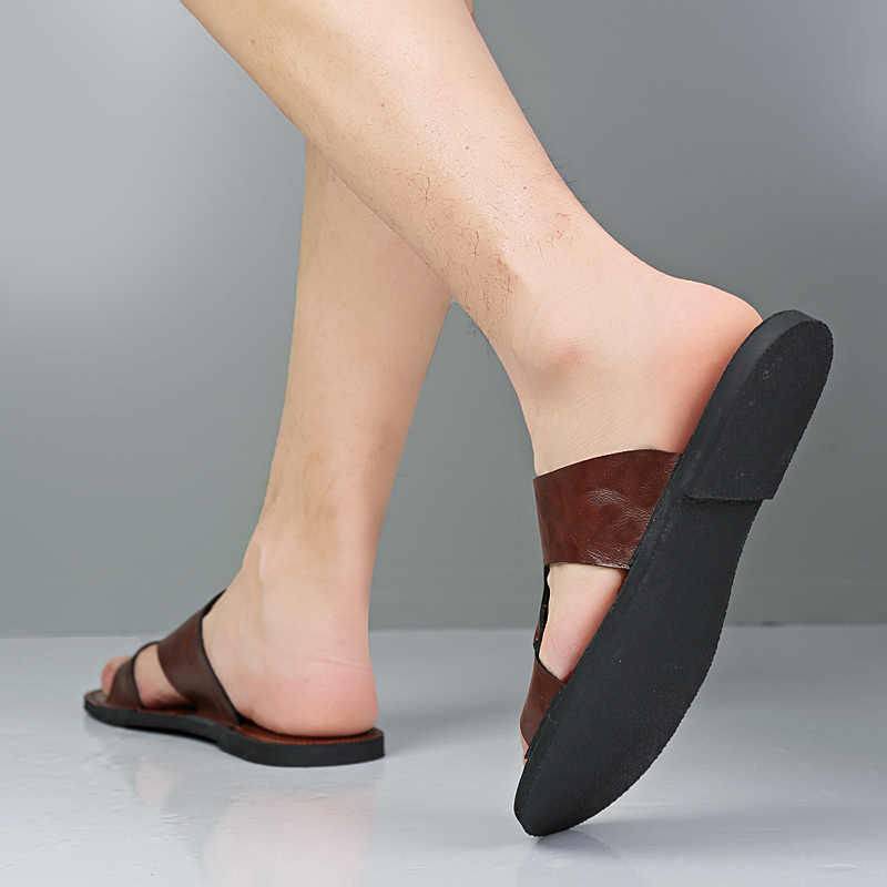 El yapımı Deri Terlik Erkekler - Flip Flop Leather Men incelemesi ve fiyatı